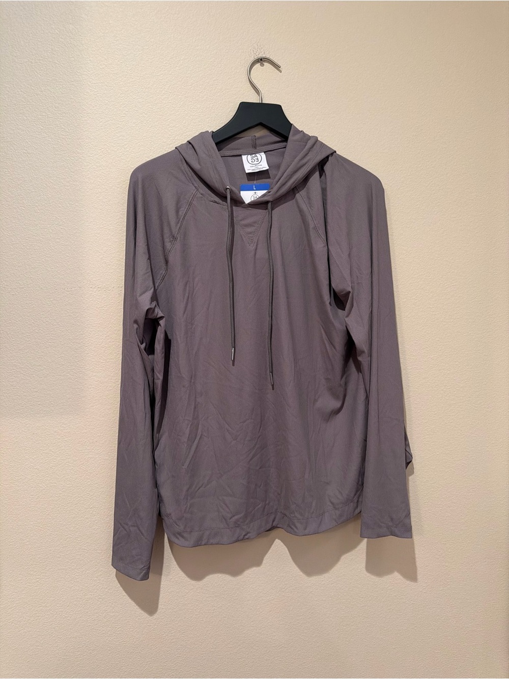 NWT Sage Collective Lightweight Hooded Top Dusty Mauve